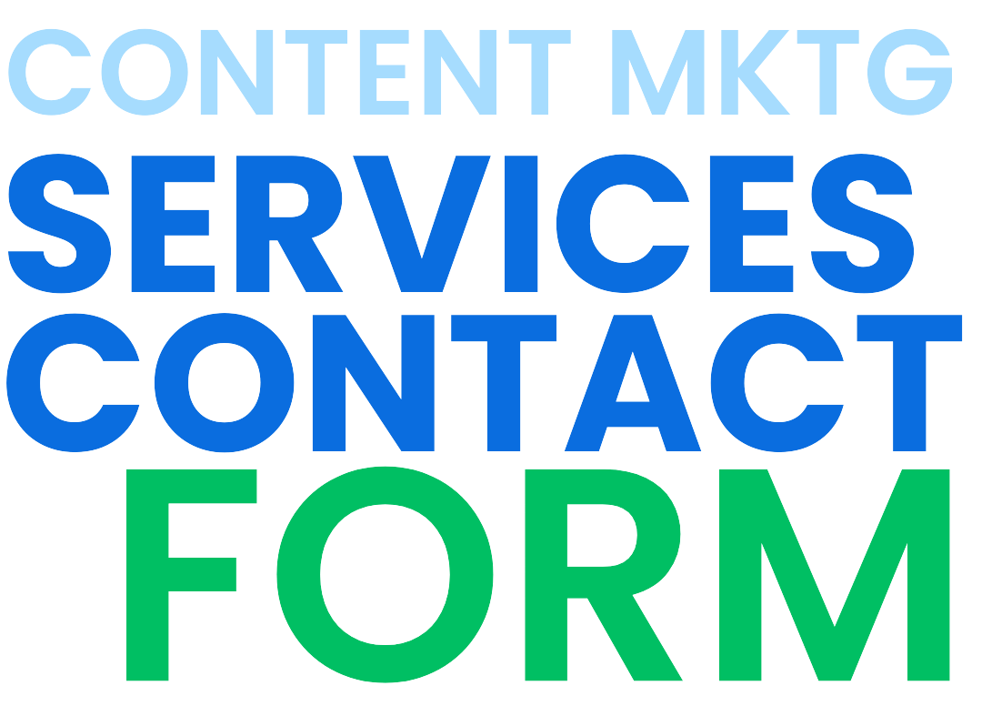 Content Marketing Services Contact Form